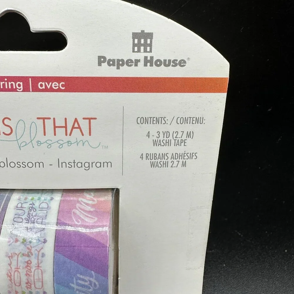 Paper House This Is Us Washi Tape Scrapbooking Planner Craft Set